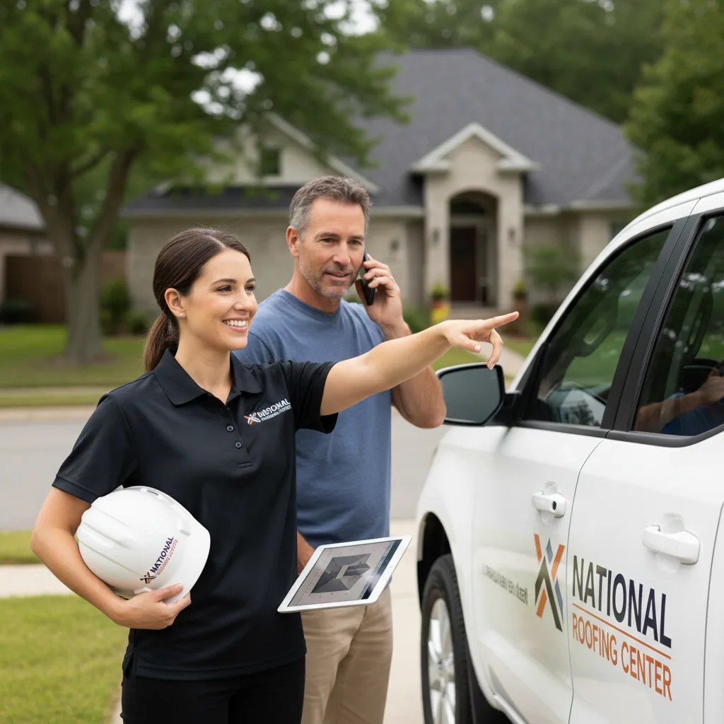 National Roofing Center customer support in Axis
